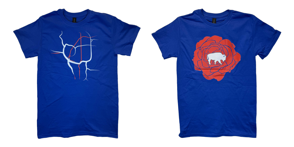 Buffalo Themed Graphic Shirt Designs